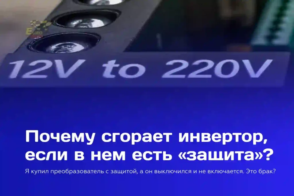 Почему инверторы с «защитой» все равно выходят из строя